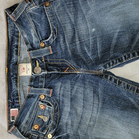 True Religion Brand Jeans : Flap Pocket Straight Leg - Picture 5 of 5